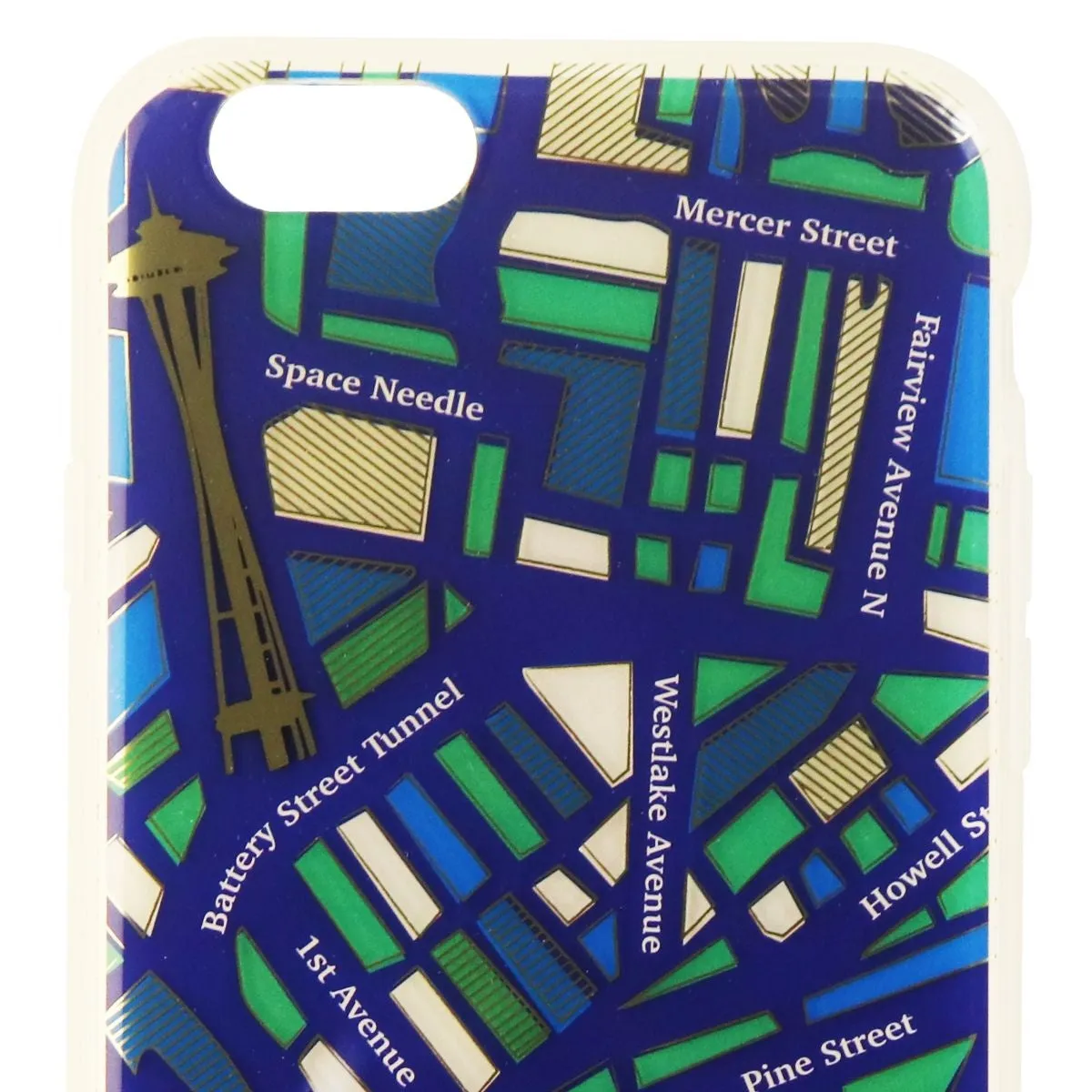 Laut Nomad Seattle Hybrid Slim Case for iPhone 6s/6 - City Street/Blue/Frost