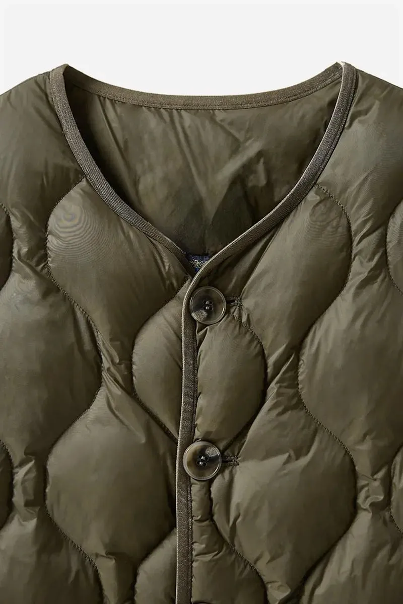 Lightweight Quilted Itilian Goose Down Vest
