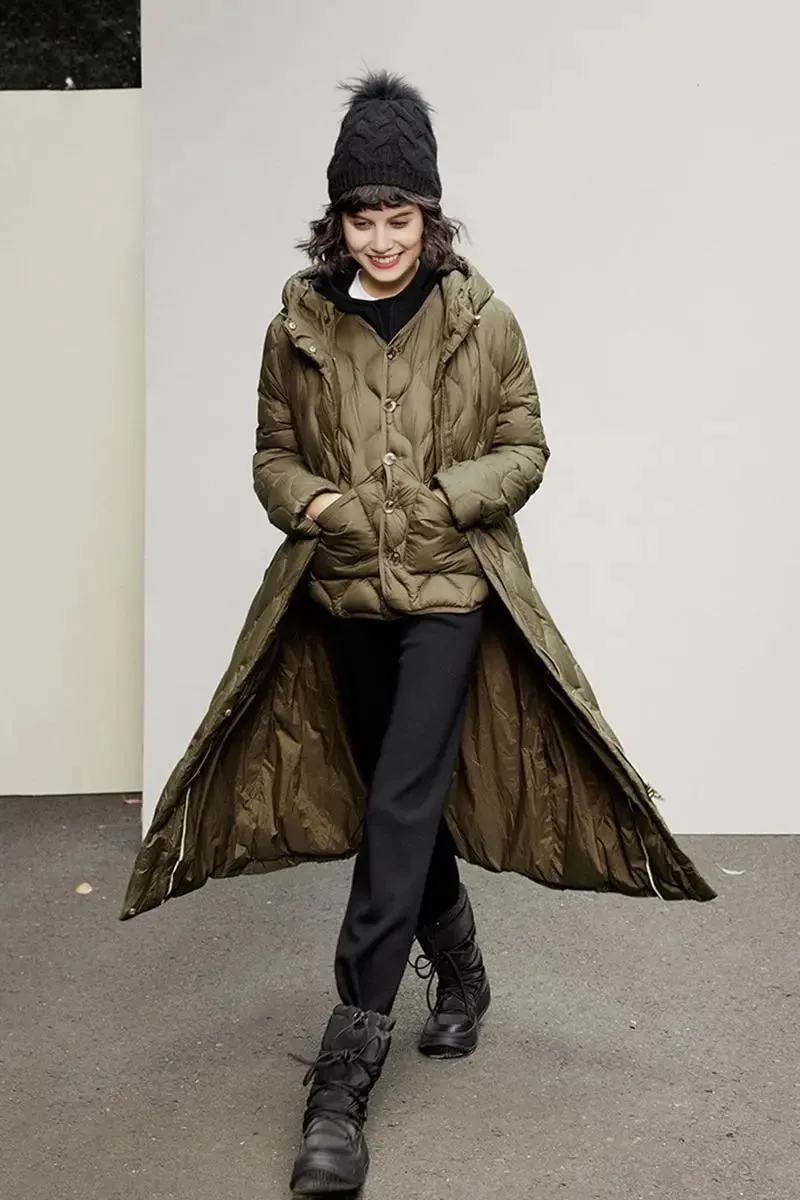 Lightweight Quilted Itilian Goose Down Vest