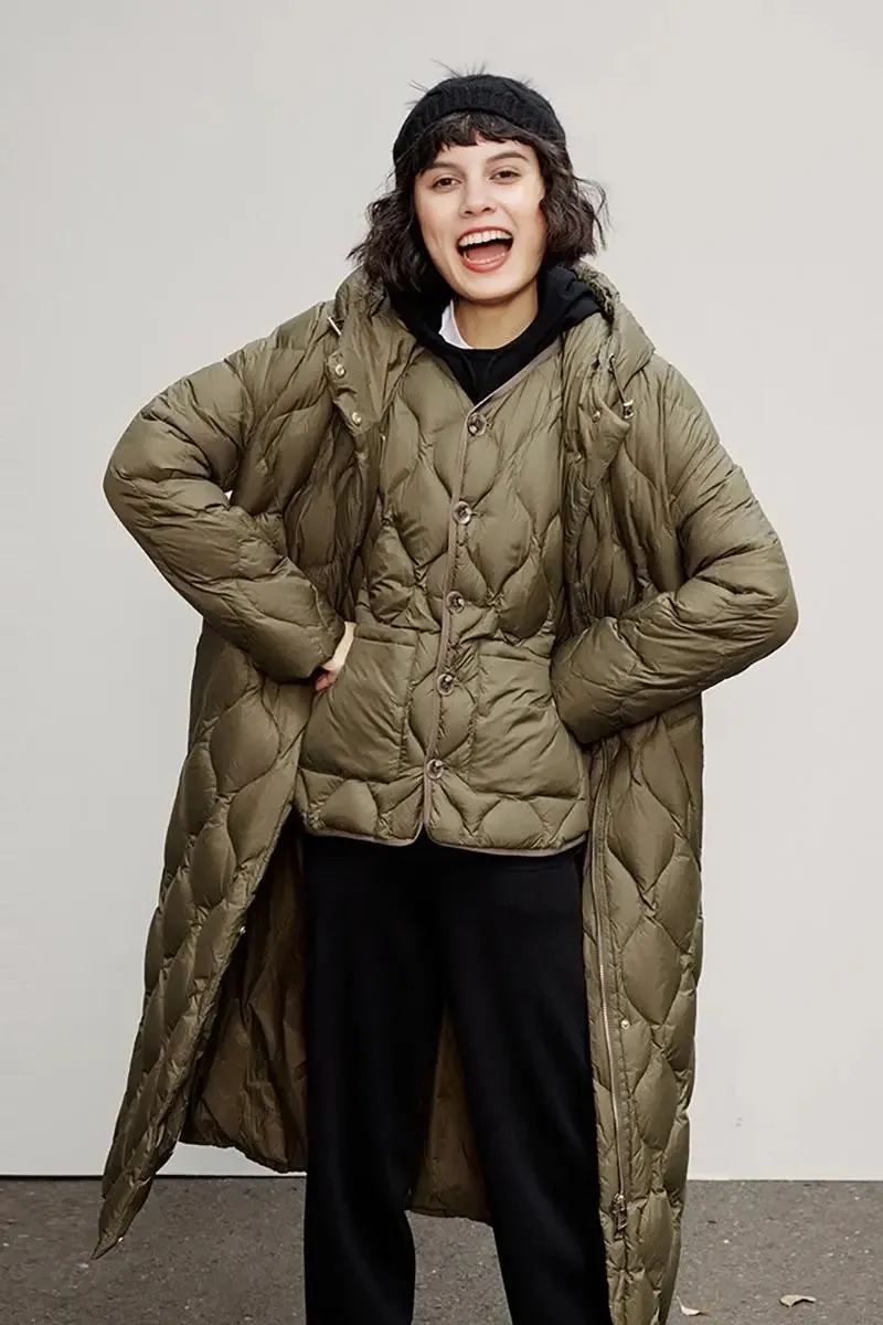 Lightweight Quilted Itilian Goose Down Vest