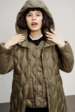 Lightweight Quilted Itilian Goose Down Vest
