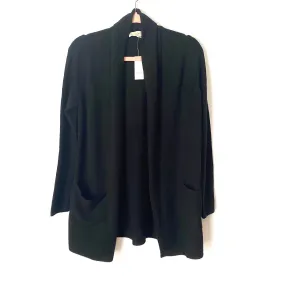 Loft Black Knit Open Cardigan NWT- Size XS
