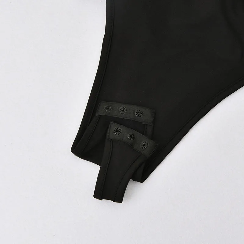 Long sleeve round neck Bodysuit