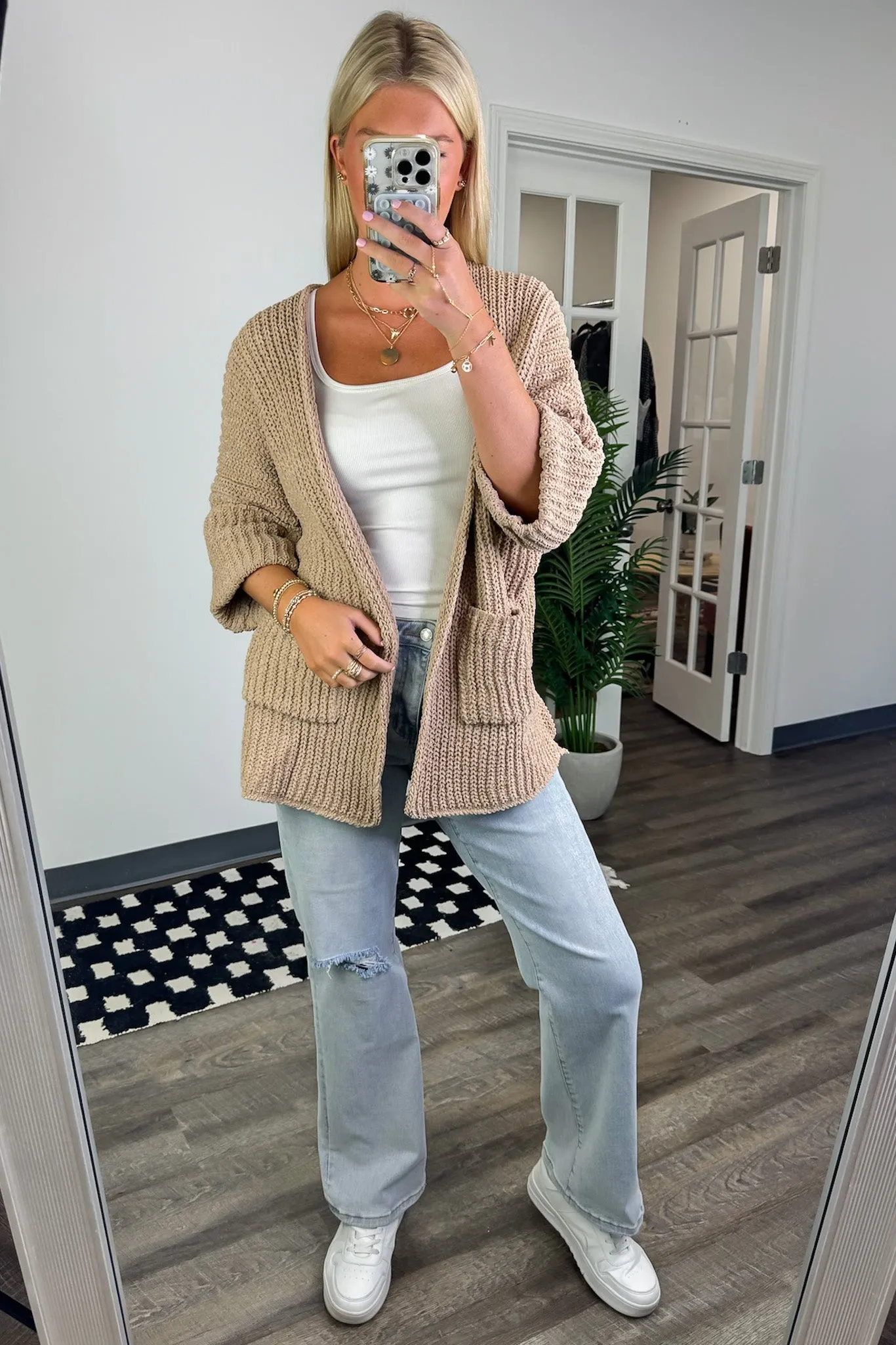 Malae Relaxed Fit Pocket Cardigan