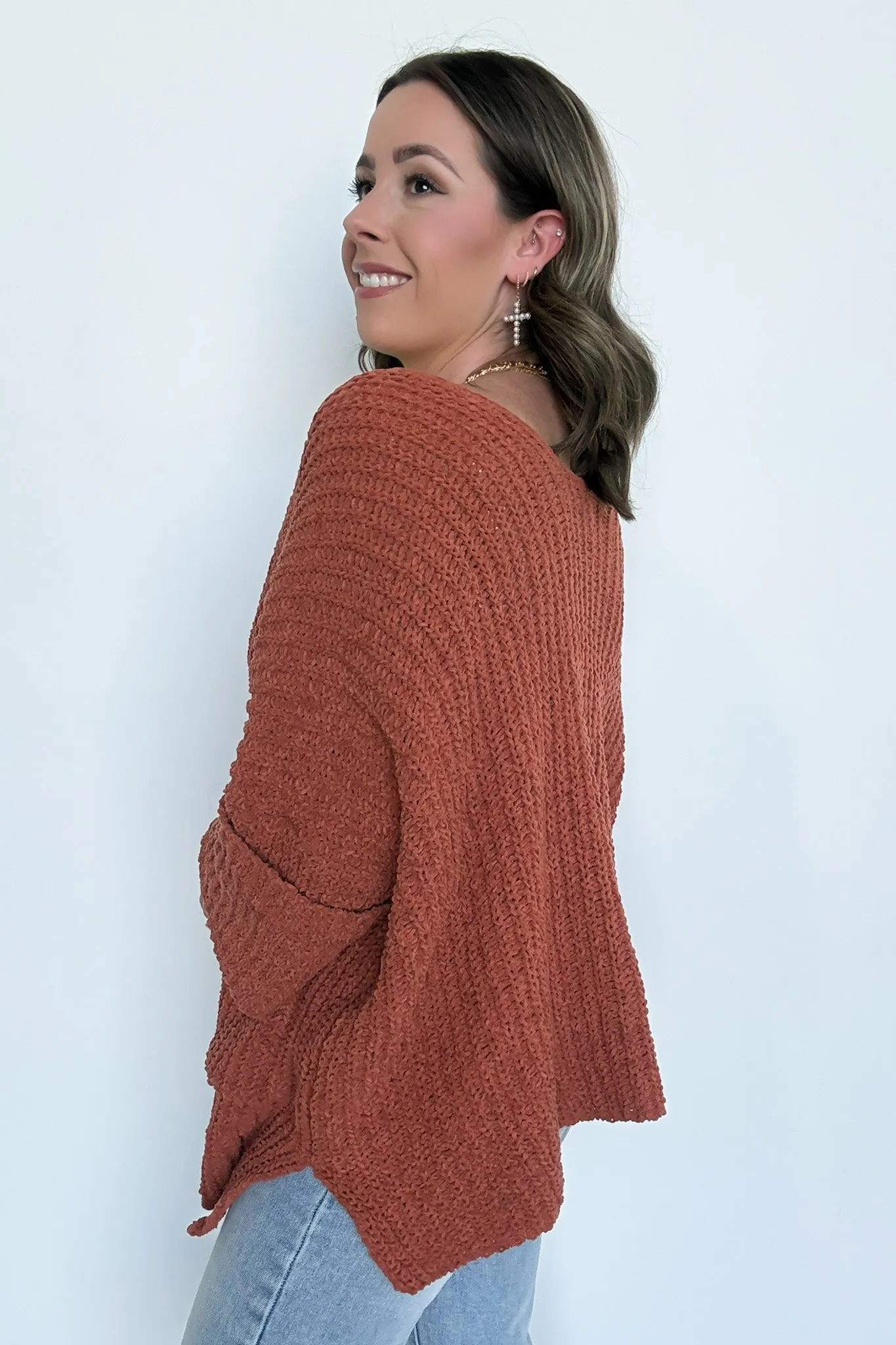 Malae Relaxed Fit Pocket Cardigan