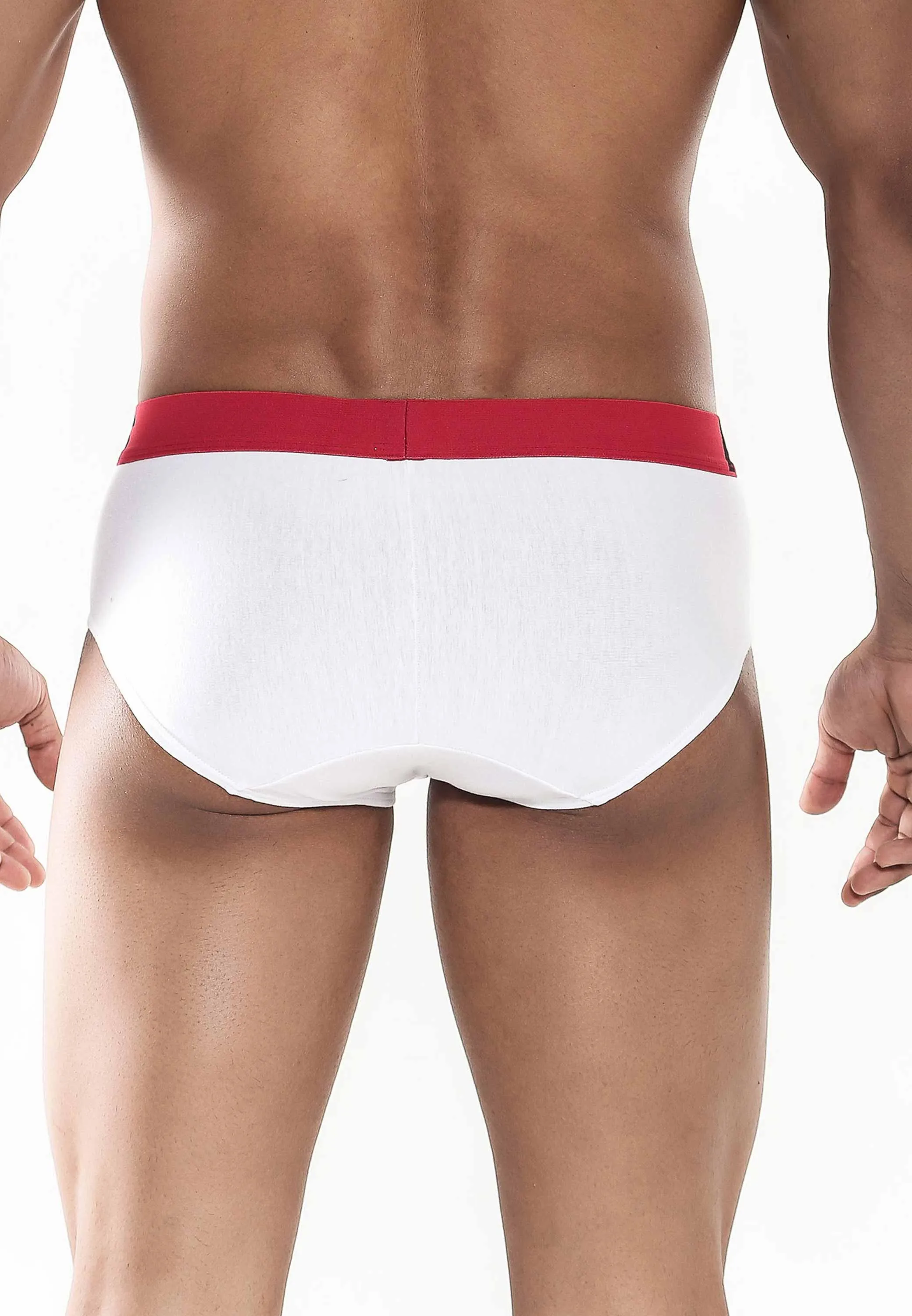 MaleBasics Mens Brief 3-Pack-Multicolor