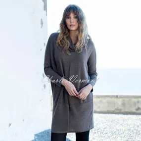 Marble Sweater Dress – Style 5903-159 (Mocha)