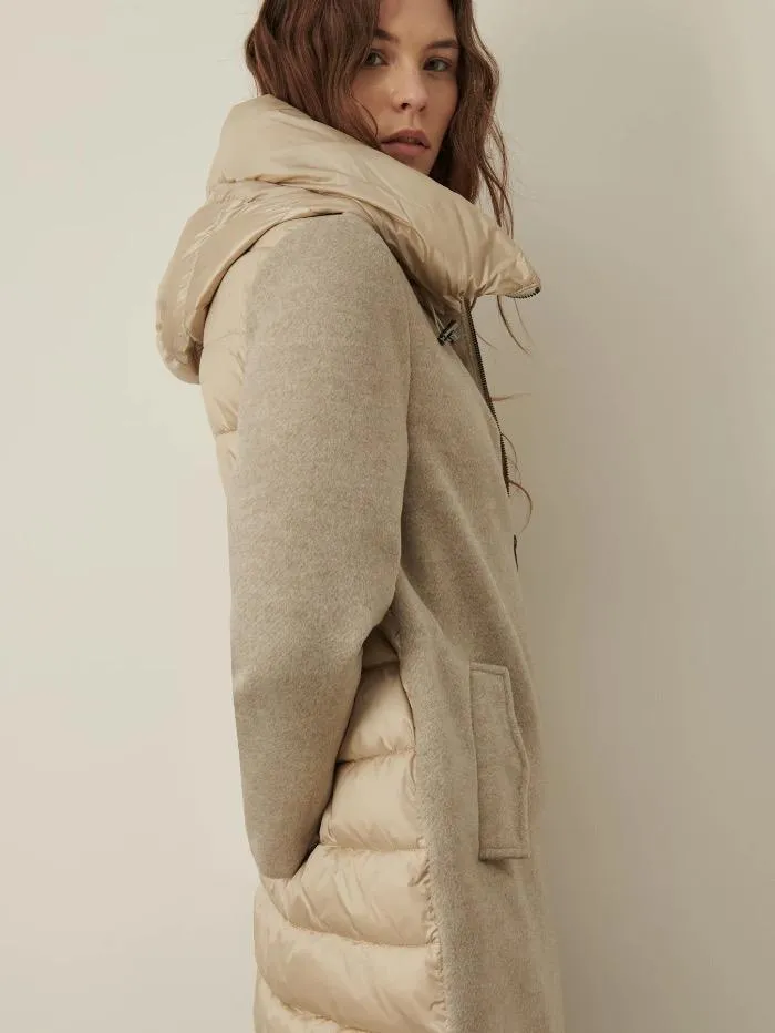 Marella FAMA Écru Coat 34860917 001