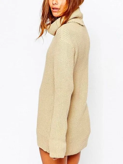 Maxine High Neck Jumper Dress
