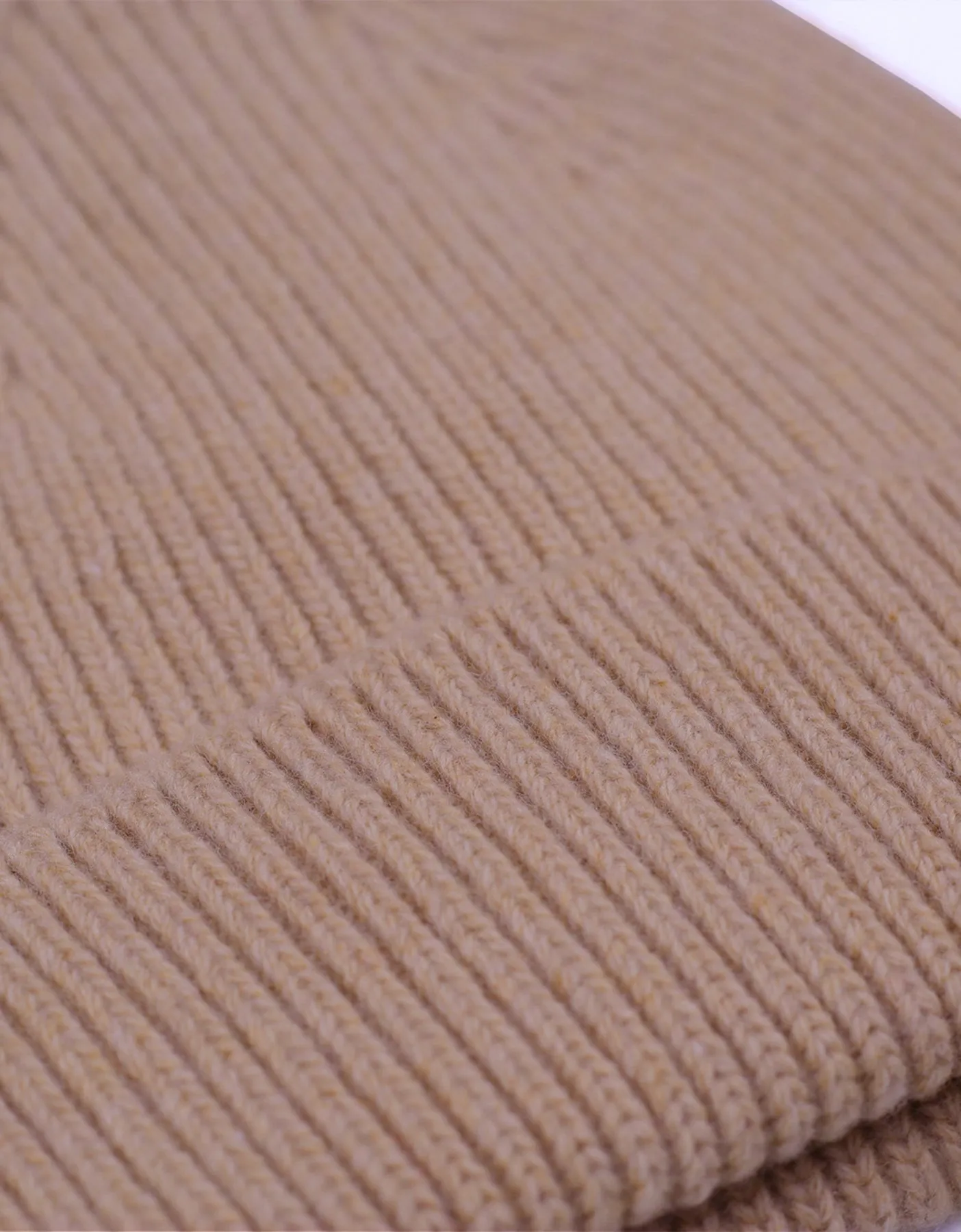 Merino Wool Beanie - Sahara Camel