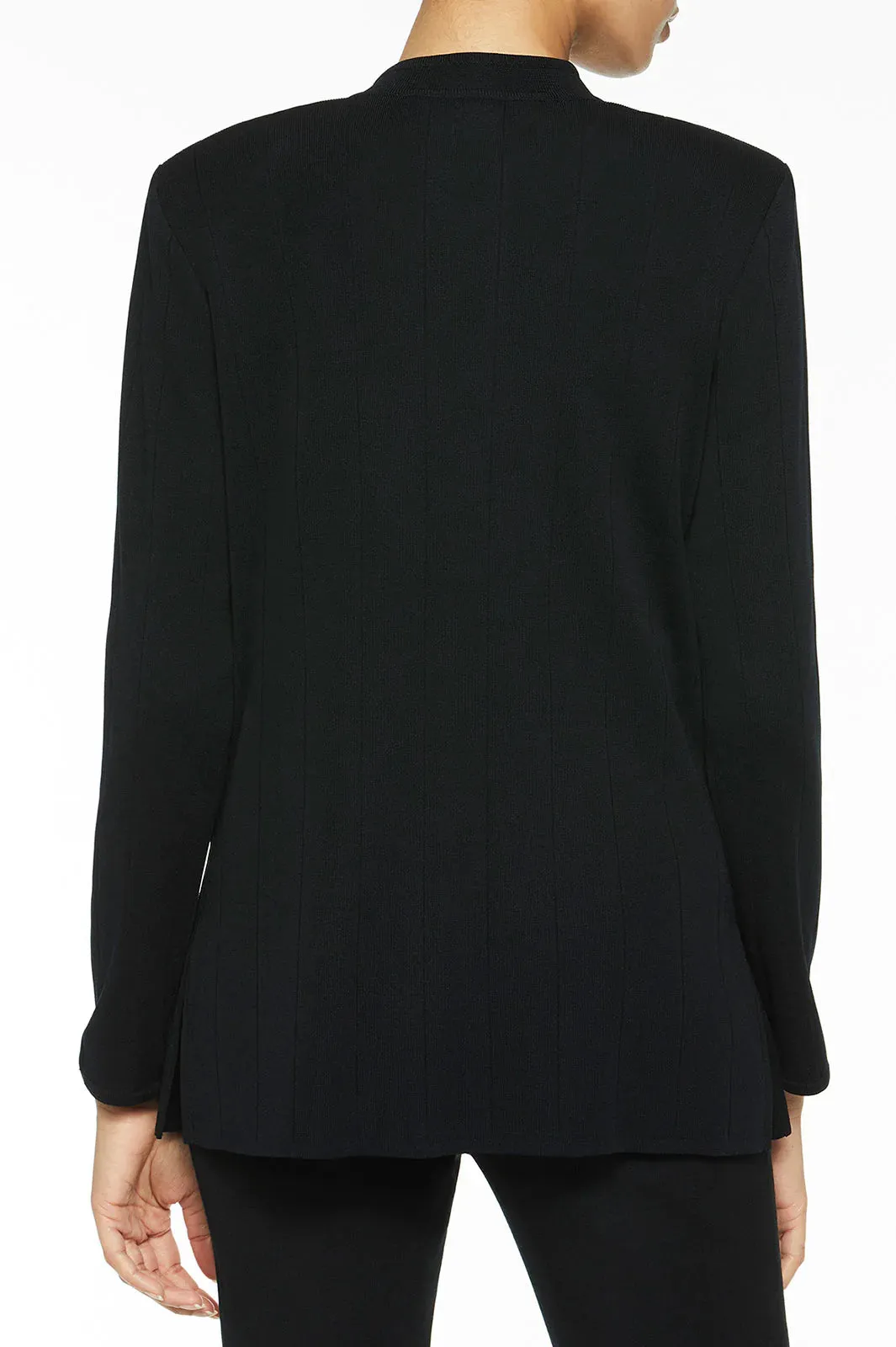 MGW-LJ01 BLACK KNIT JACKET