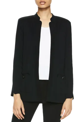 MGW-LJ01 BLACK KNIT JACKET