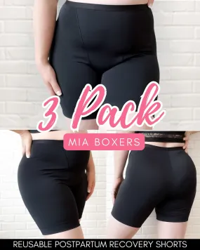 Mia Boxer Short - (NON-RETURNABLE) 3 pack