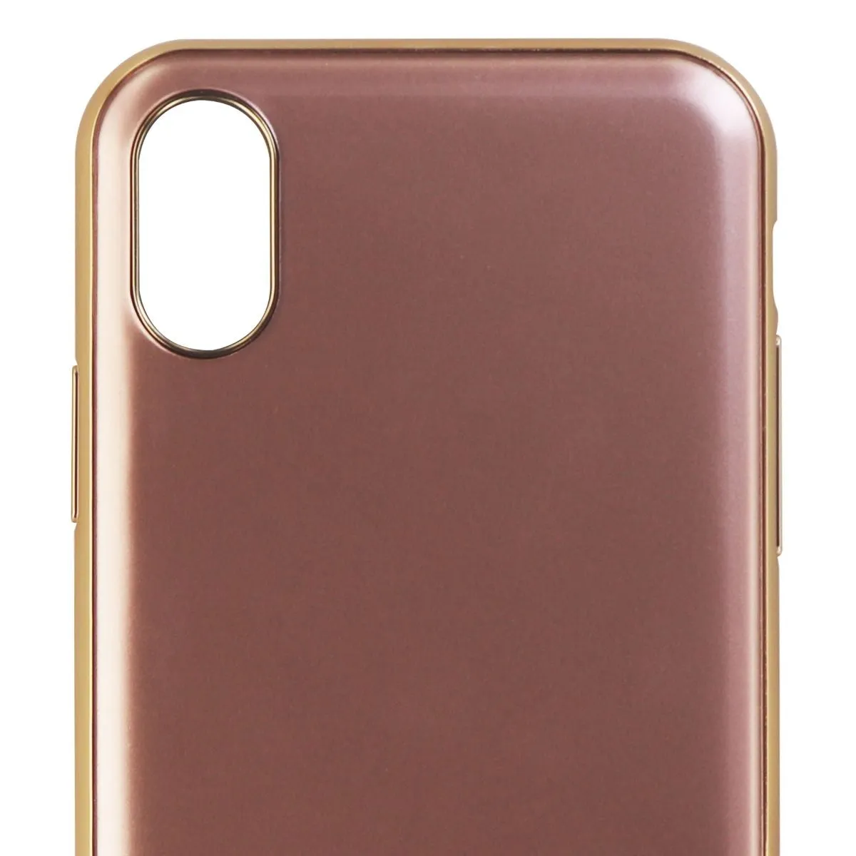 Moshi iGlaze Series Hybrid Hard Case for Apple iPhone X - Pink / Gold