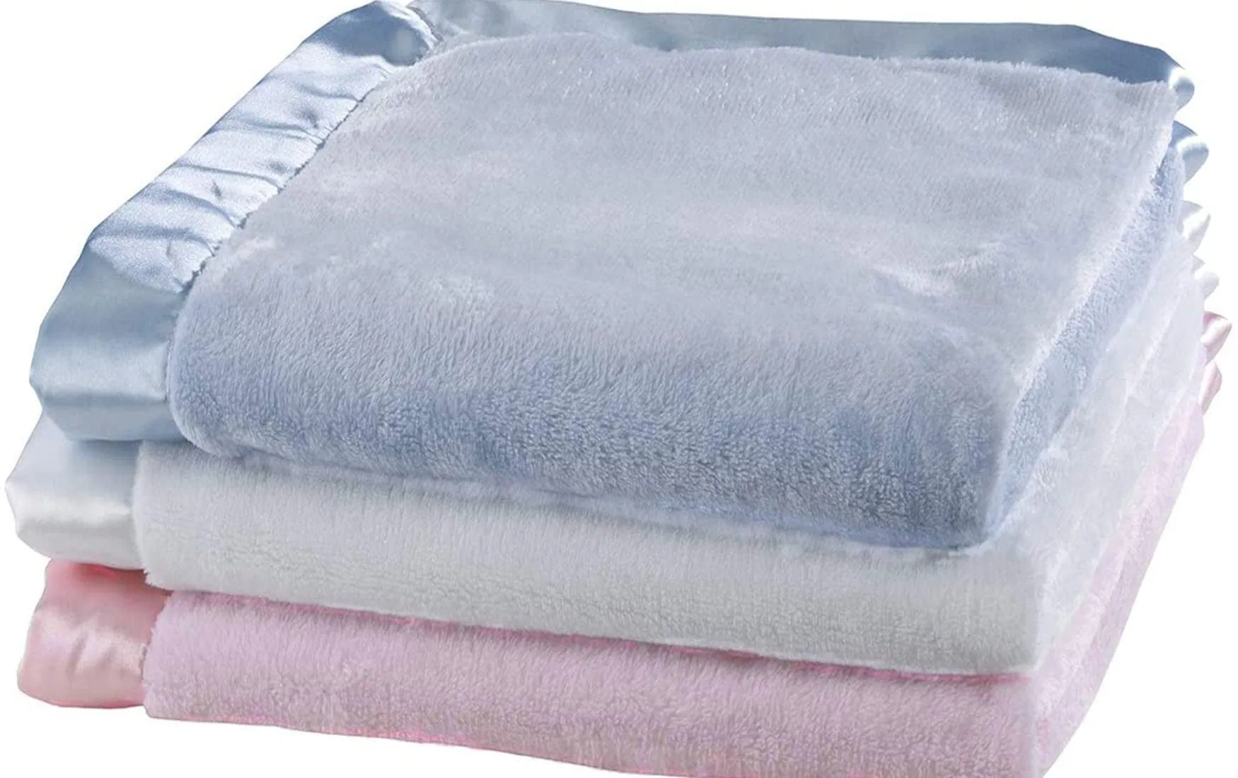 My First Easter Baby Gifts Girl Boy Personalized Baby Blanket | Cute Bunny Ears Photo Prop Blanket Pink Blue White