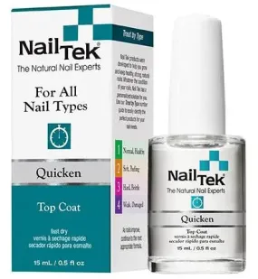 NailTek Quicken Top Coat 0.5oz #55824