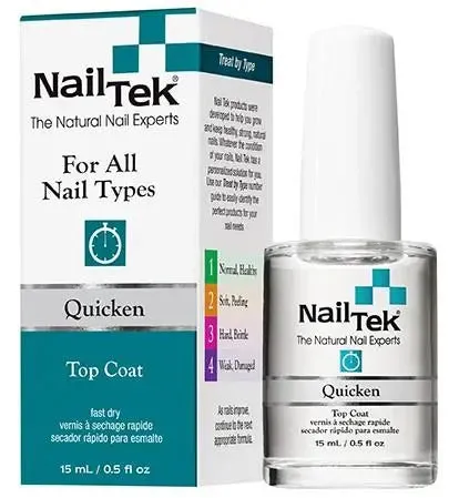 NailTek Quicken Top Coat 0.5oz #55824