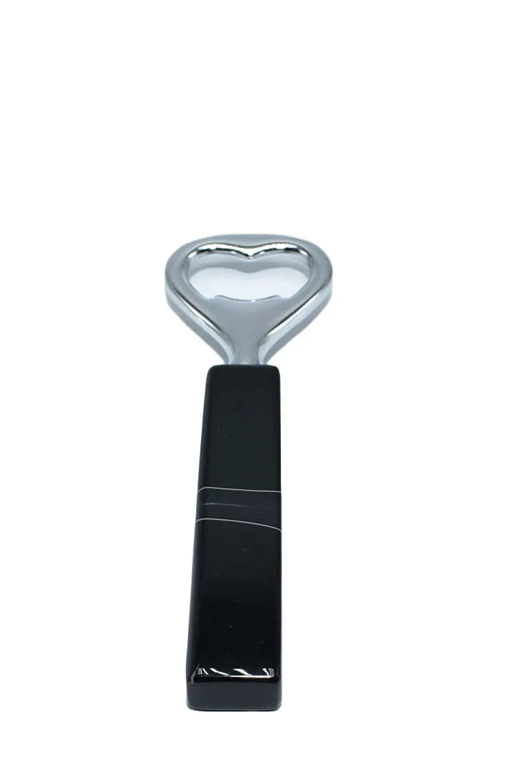 Natural Stone Trim Agate Bottle Opener