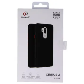 Nimbus9 Cirrus 2 Series Dual Layer Case for LG G7 ThinQ - Matte Black/Red