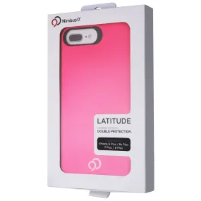 Nimbus9 Latitude Case for Apple iPhone 8 Plus and 7 Plus - Textured Pink/Black