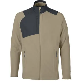 North End Men's Stone Excursion Trail Fabric-Block Fleece Jacket