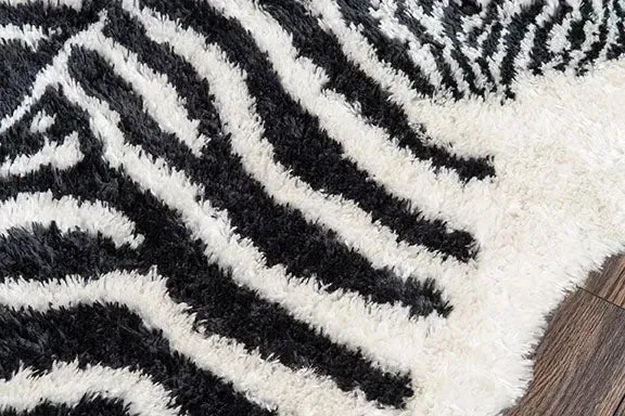 Novogratz Kalahari KAL-1 Black Rug