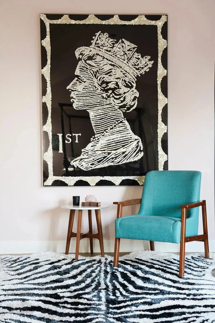 Novogratz Kalahari KAL-1 Black Rug