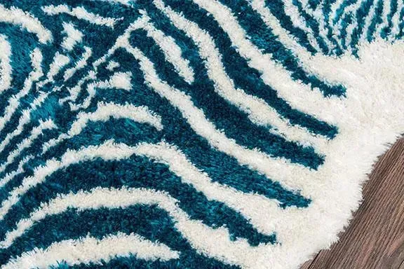 Novogratz Kalahari KAL 1 Turquoise Rug