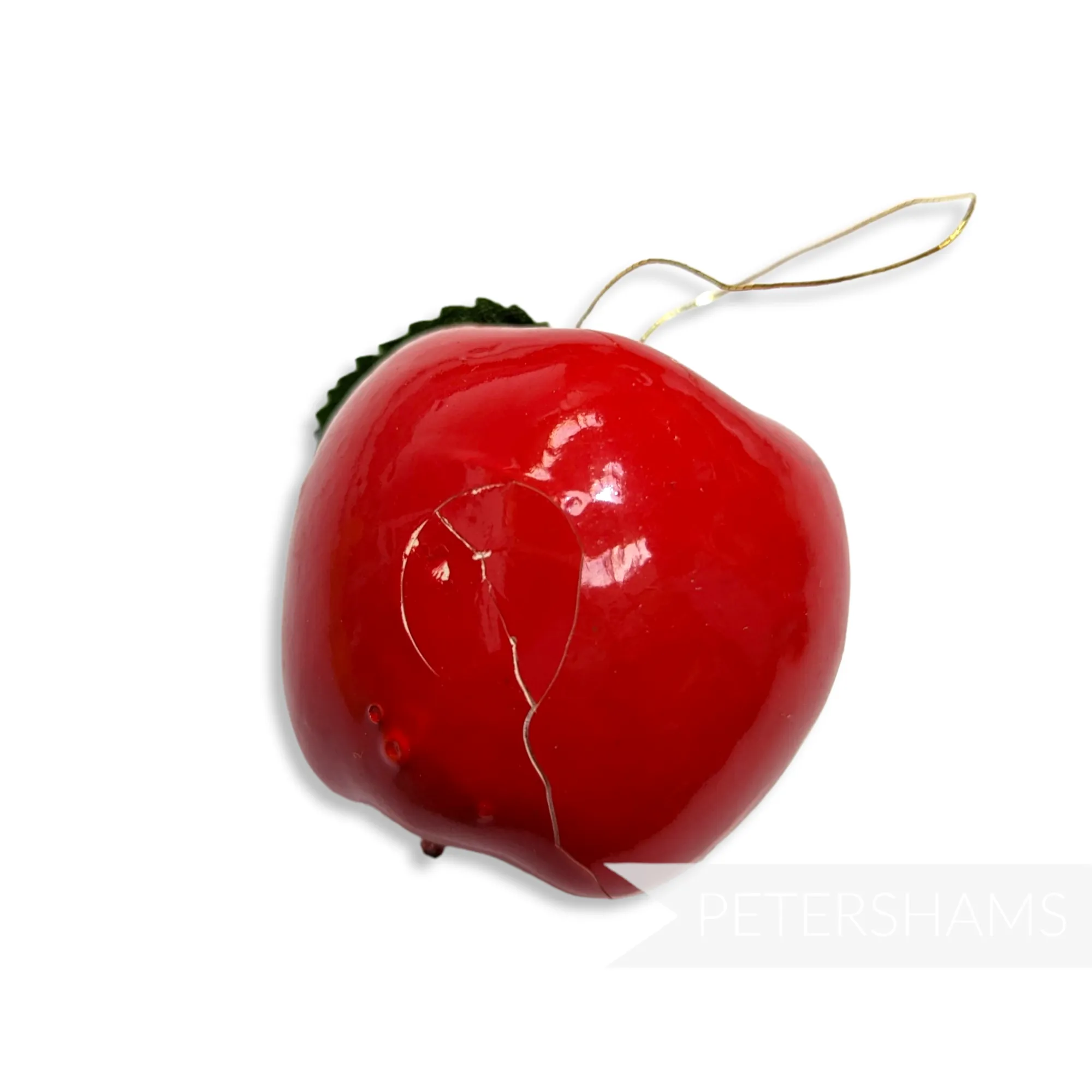 'Oscar' Vintage 1960/70's Kitsch Red Artificial Apples - Box of 12