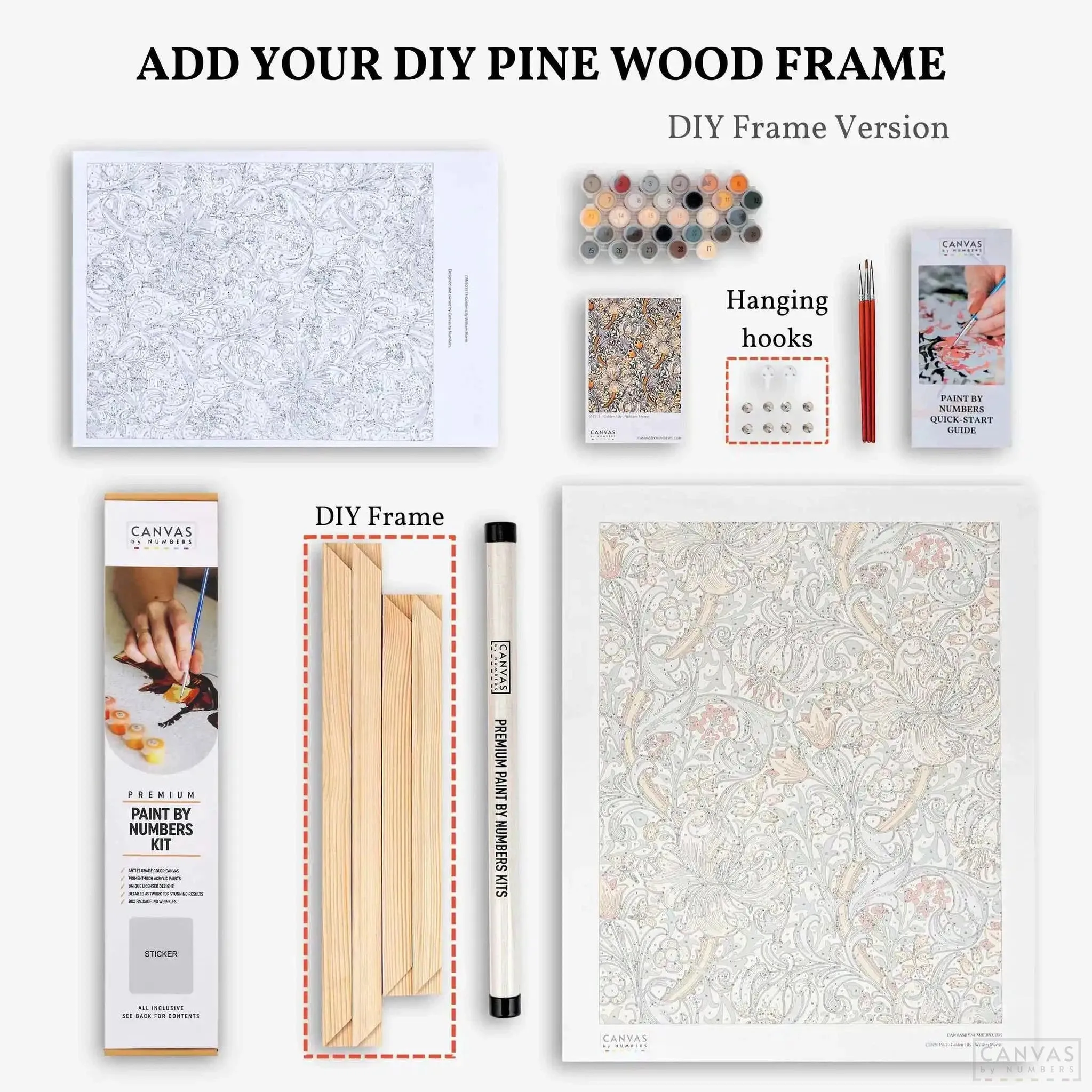 Paint Your Pet by Numbers Featuring Custom Paint by Numbers Kit