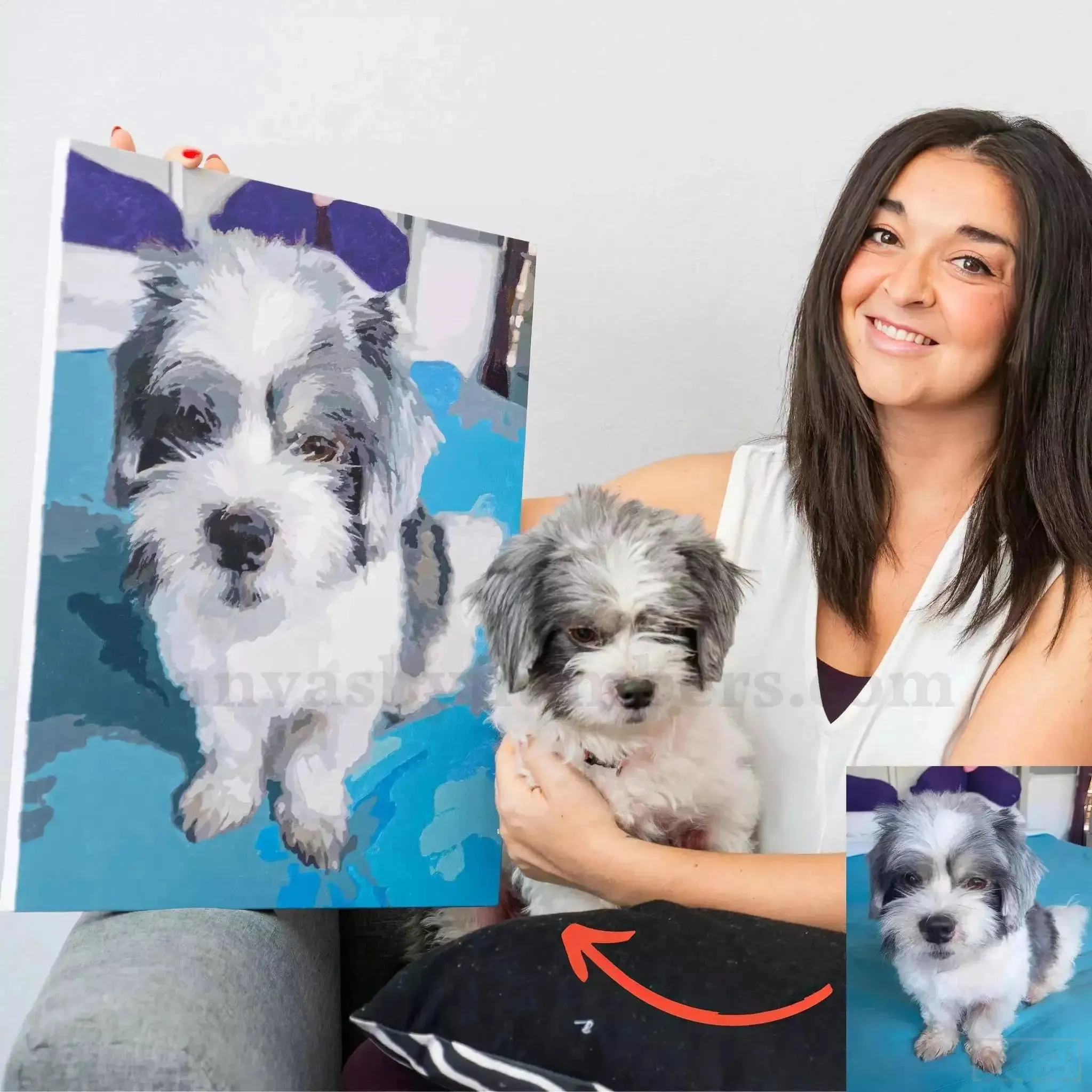 Paint Your Pet by Numbers Featuring Custom Paint by Numbers Kit