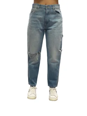 Please Pantalone Jeans PHG4F92G37 blu denim