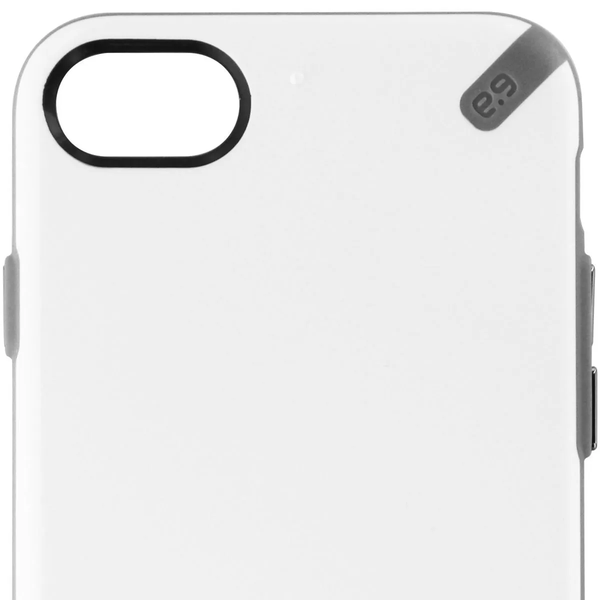 PureGear Slim Shell Series Hard Case for Apple iPhone 8 / 7 - White/Gray