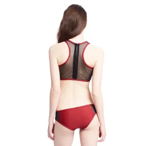 Racer Bottom - Maroon