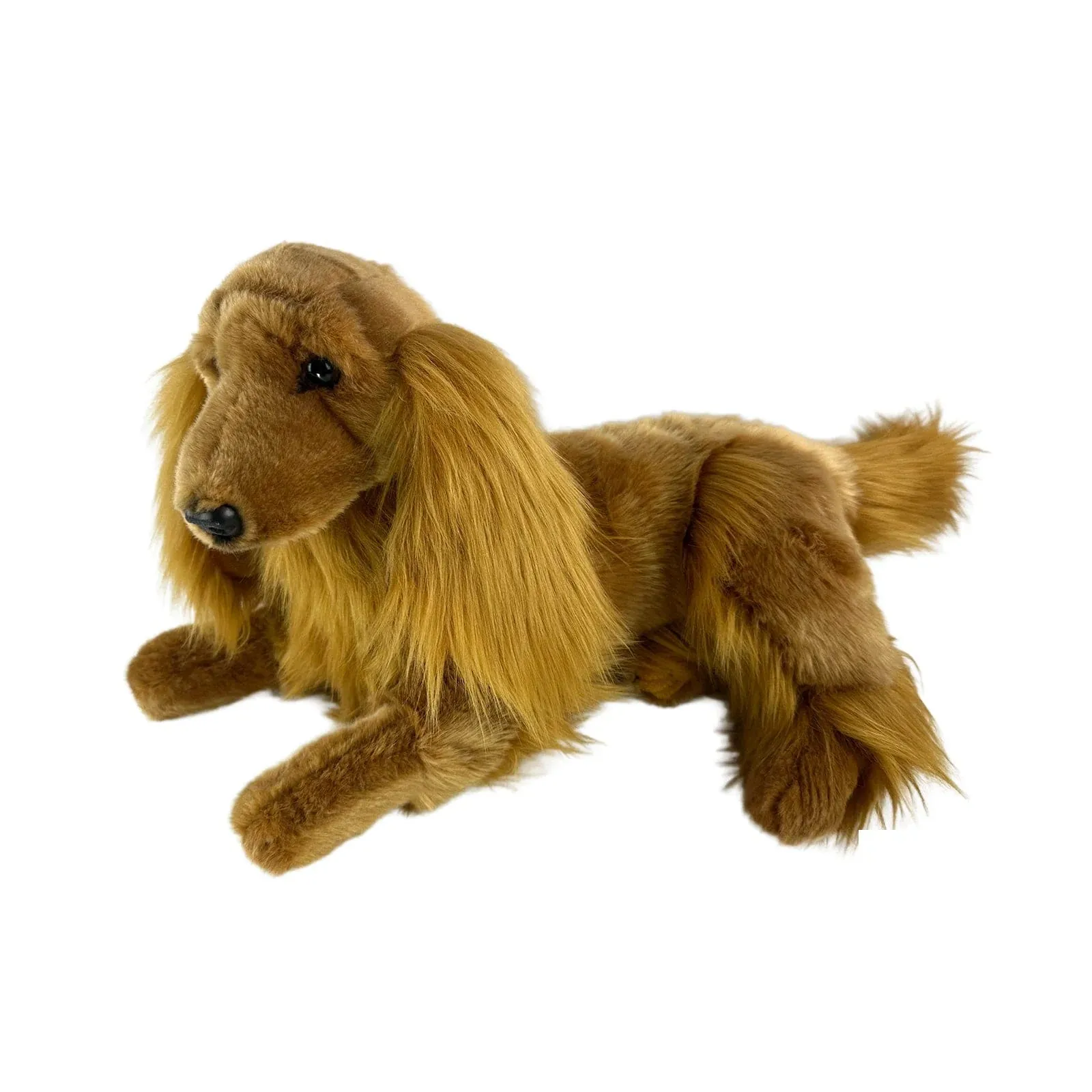 Red Cocker Spaniel Life-like Large Plush Dog by Bocchetta