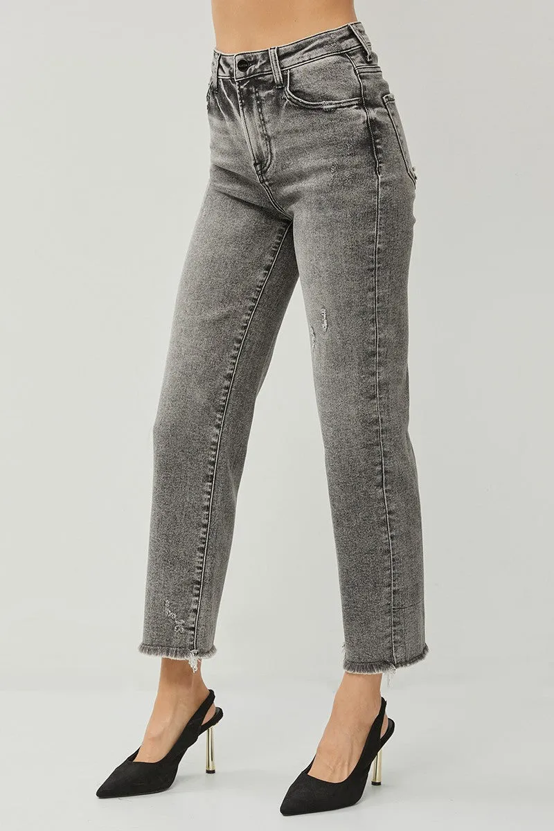 Risen Jeans - High Rise Straight Jeans - RDP5116