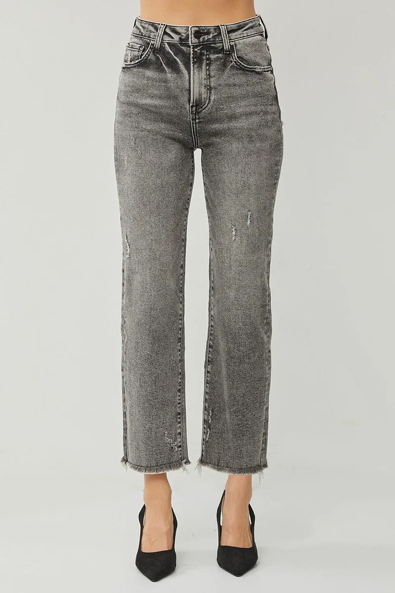 Risen Jeans - High Rise Straight Jeans - RDP5116