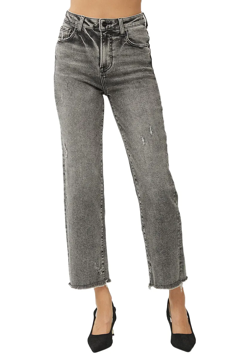 Risen Jeans - High Rise Straight Jeans - RDP5116