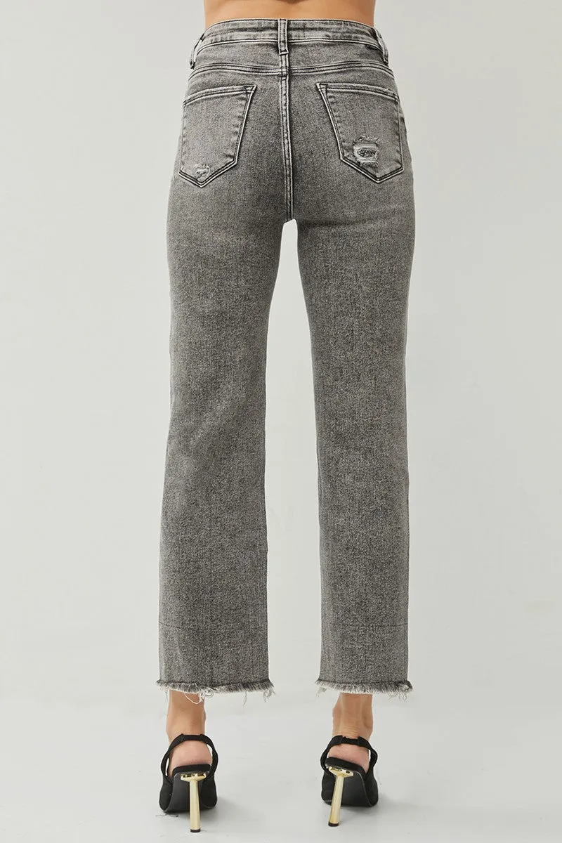 Risen Jeans - High Rise Straight Jeans - RDP5116