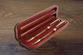 Rosewood Pen & Pencil Set