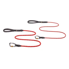 Ruffwear Knot-A-Leash Reflective Rope Dog Leash (Red Sumac)