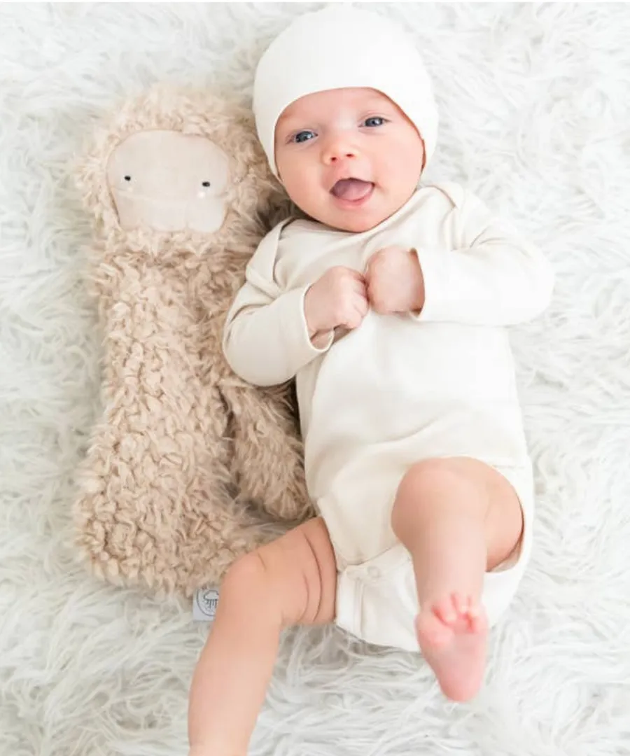 Sage Green Organic Long-Sleeved Body Suit