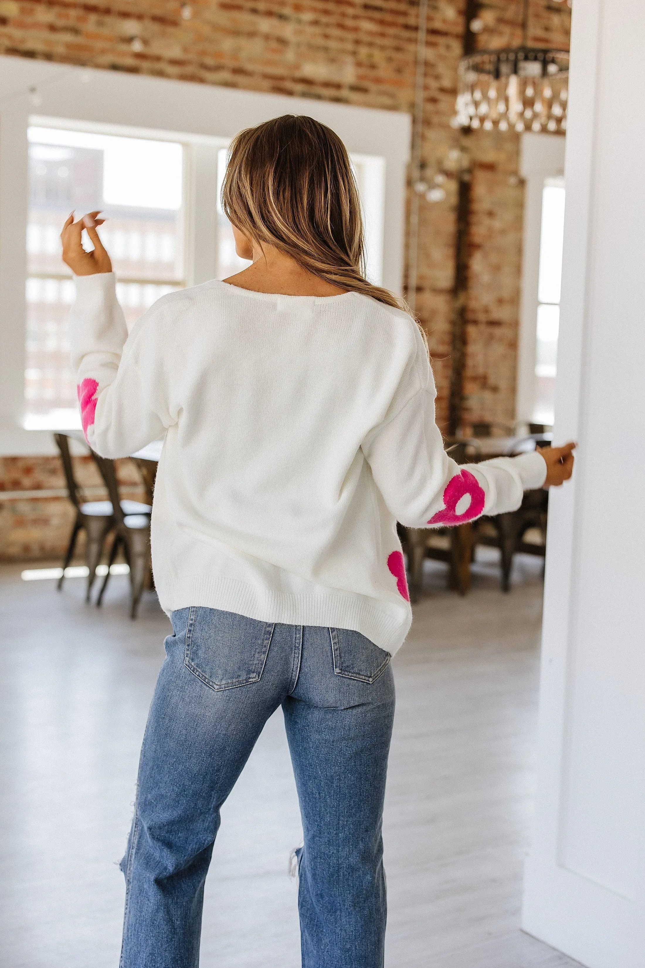 SALE - Kaylee Flower Knit Cardigan | Size Small
