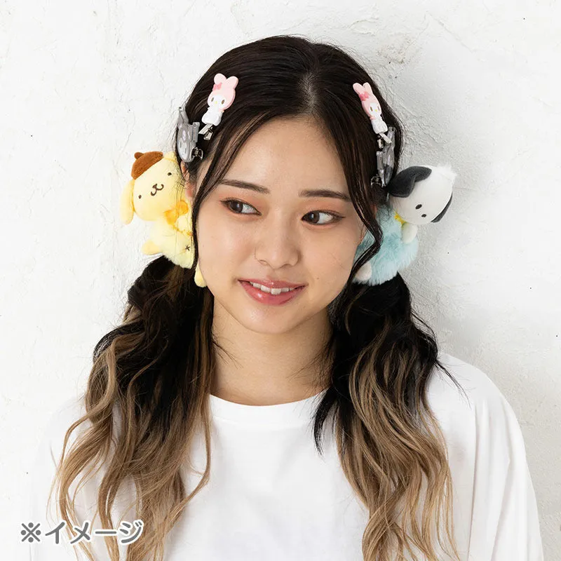Sanrio Kuromi fluffy hair scrunchie / bracelet