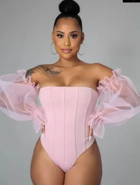 See Thru My Sleeves Bodysuit