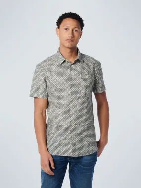 Shirt Short Sleeve Allover Printed | Offwhite