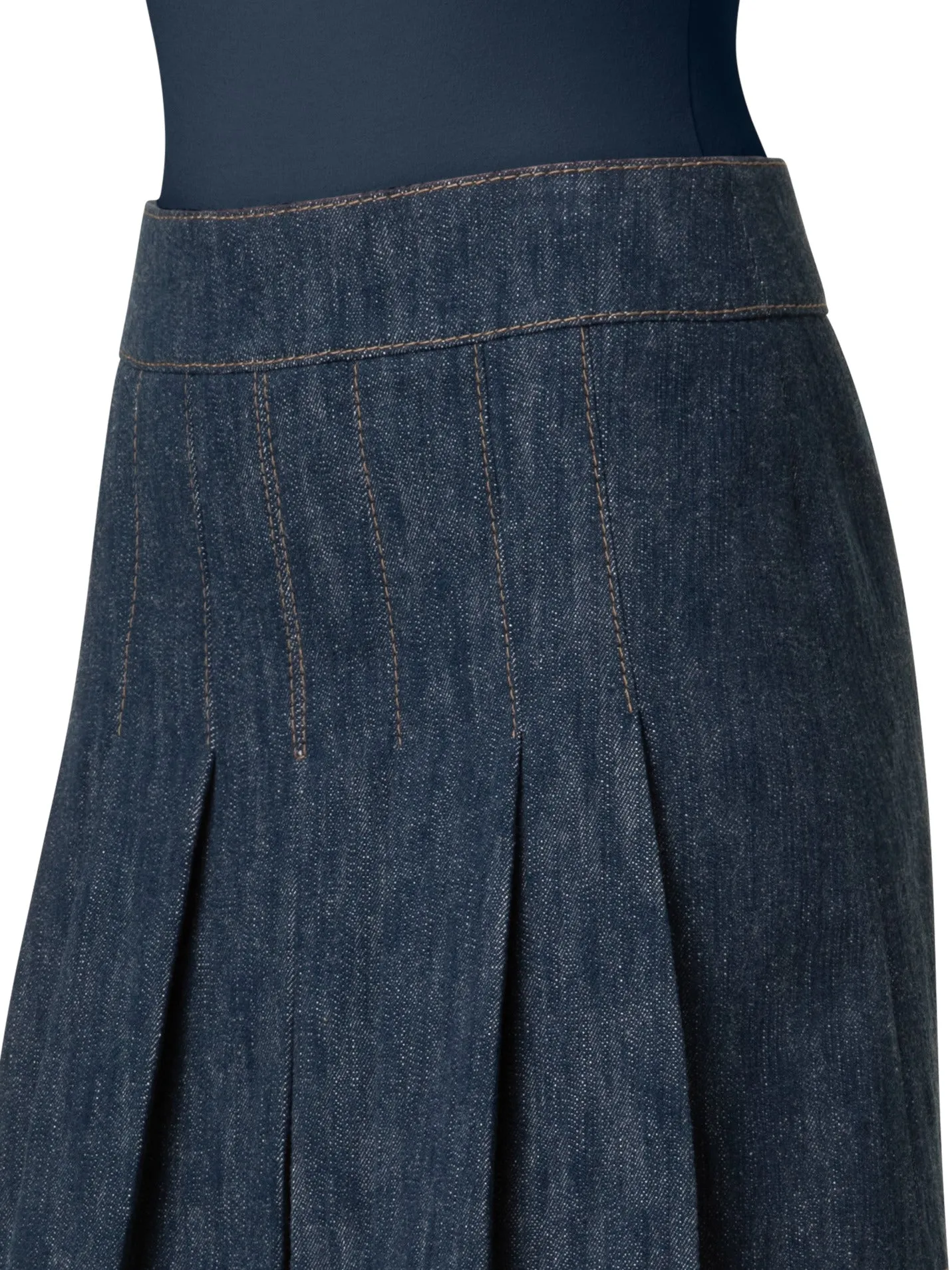 Skirt - Navy Denim