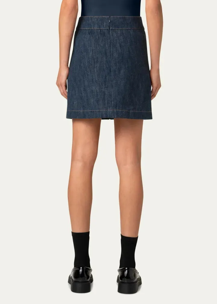 Skirt - Navy Denim