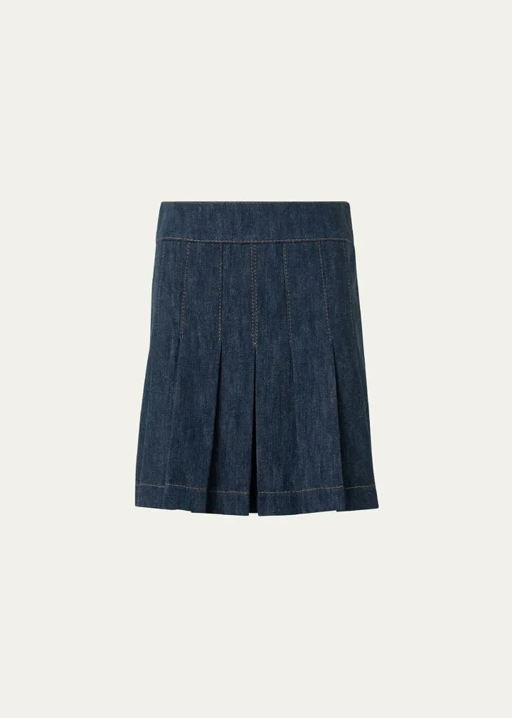 Skirt - Navy Denim