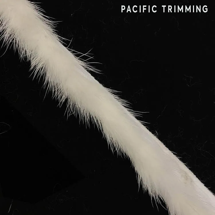 Soft Mink Fur Trims in Multiple Colors